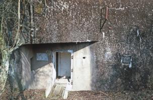 Ligne Maginot - HETTANGE GRANDE - O9 - (Observatoire d'artillerie) - L'entrée