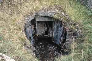 Ligne Maginot - HOBLING - A23 - (Ouvrage d'infanterie) - Le puits de la tourelle