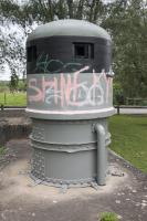 Ligne Maginot - CB4-B - BIDESFELD - (Blockhaus pour arme infanterie) - Cloche de la casemate
état à l'été 2017