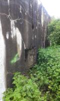 Ligne Maginot - CB131 - KOENIGSMACKER OUEST - (Blockhaus pour canon) - Accès côté de la voie ferrée.