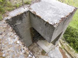 Ligne Maginot - CASTEL VIEIL - (Ouvrage d'infanterie) - Bloc 2
Entrée Nord