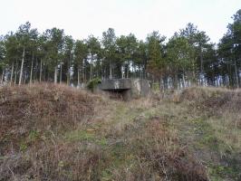 Ligne Maginot - BB10 - (Blockhaus pour canon) - Une vue d'ensemble du blockhaus.