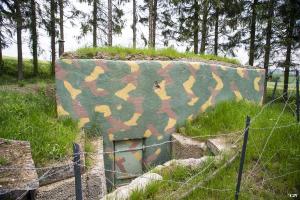 Ligne Maginot - BB46 - STRACHEN - (Blockhaus pour canon) - L'entrée des hommes