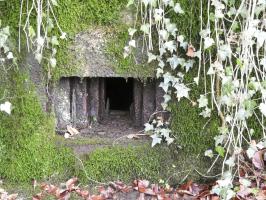 Ligne Maginot - BB312 - (Blockhaus pour arme infanterie) - L'embrasure pour mitrailleuse.
