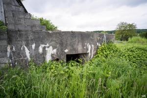 Ligne Maginot - BB345 - EBERSVILLER NORD - (Blockhaus pour canon) - L'entrée