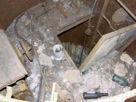 Ligne Maginot - HUMMERSBERG - X20 - (Abri) - Coffre Nord
L'intérieur de la cloche GFM.