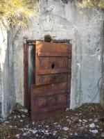 Ligne Maginot - PIERRE POINTUE (Ouvrage d'infanterie) - Porte du bloc 2