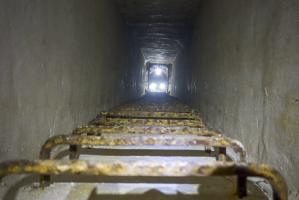 Ligne Maginot - PIERRE POINTUE - (Ouvrage d'infanterie) - Puits menant à la cloche du bloc 3.
