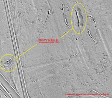 Ligne Maginot - STEINBESCH (146° RIF) - (PC de Sous-Secteur) - Plan lidar des PC du STEINBESCH
