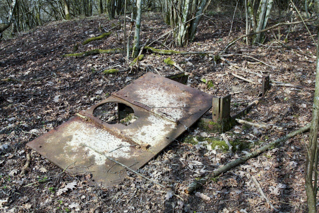 Ligne Maginot - O113 - BELLEVUE - (Observatoire d'artillerie) - La guérite d'observation - www.arnaultjl-photo.com