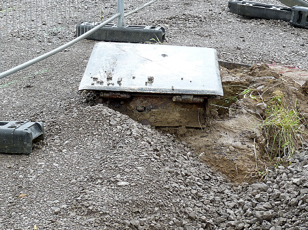 Ligne Maginot - BC17 - TERVILLE - (Chambre de coupure) - Gros travaux.. elle va disparaître - Sylvie Laure LAMBERT