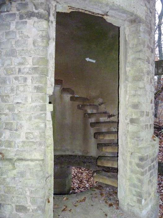 Ligne Maginot - CATTENOM (CHATEAU D'EAU) - (Divers) - L'accés et l'escalier - Pascal LAMBERT