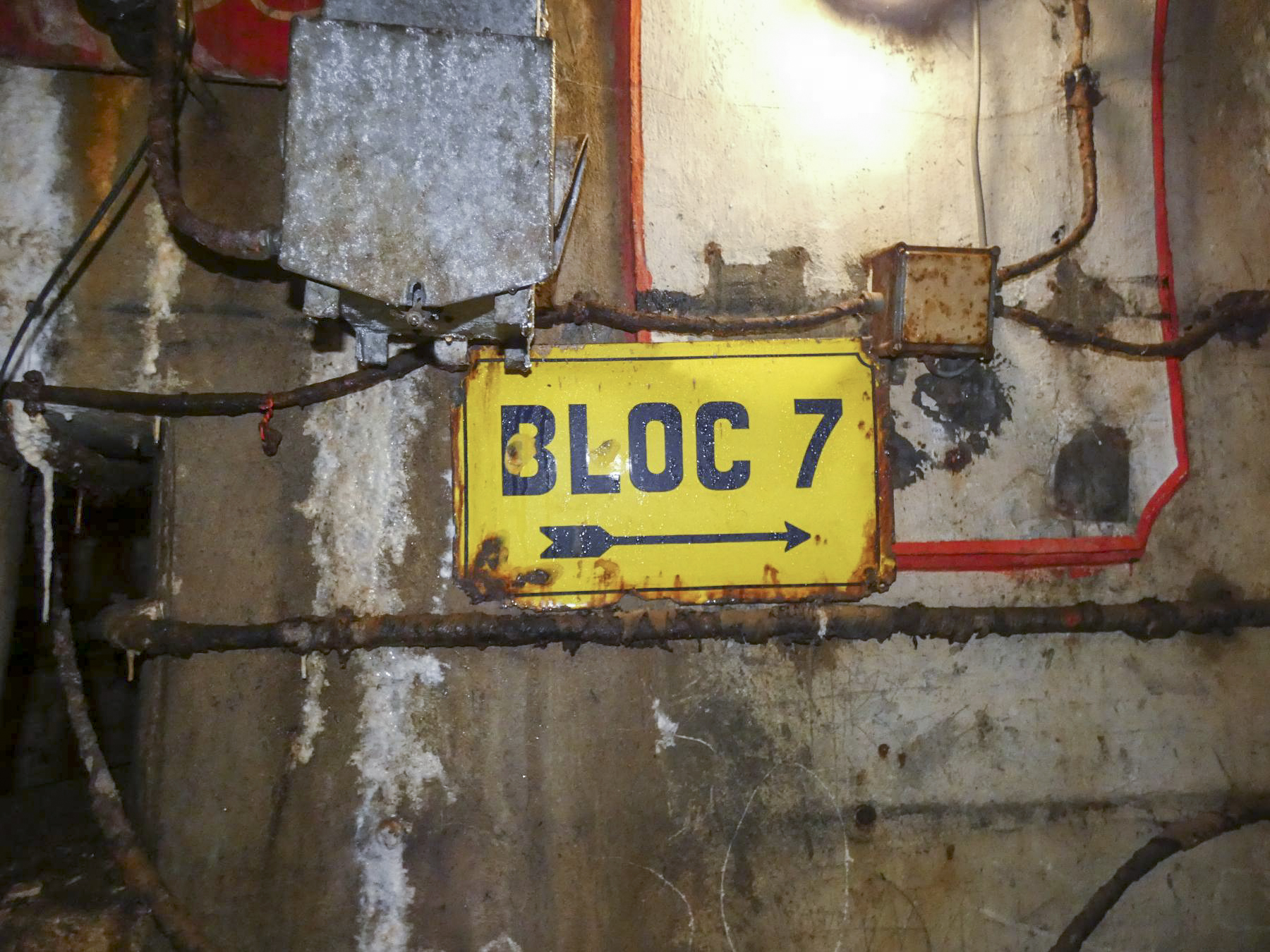 Ligne Maginot - FERMONT - A2 - (Ouvrage d'artillerie) - Galerie vers le bloc 7 - STENGER Mathieu