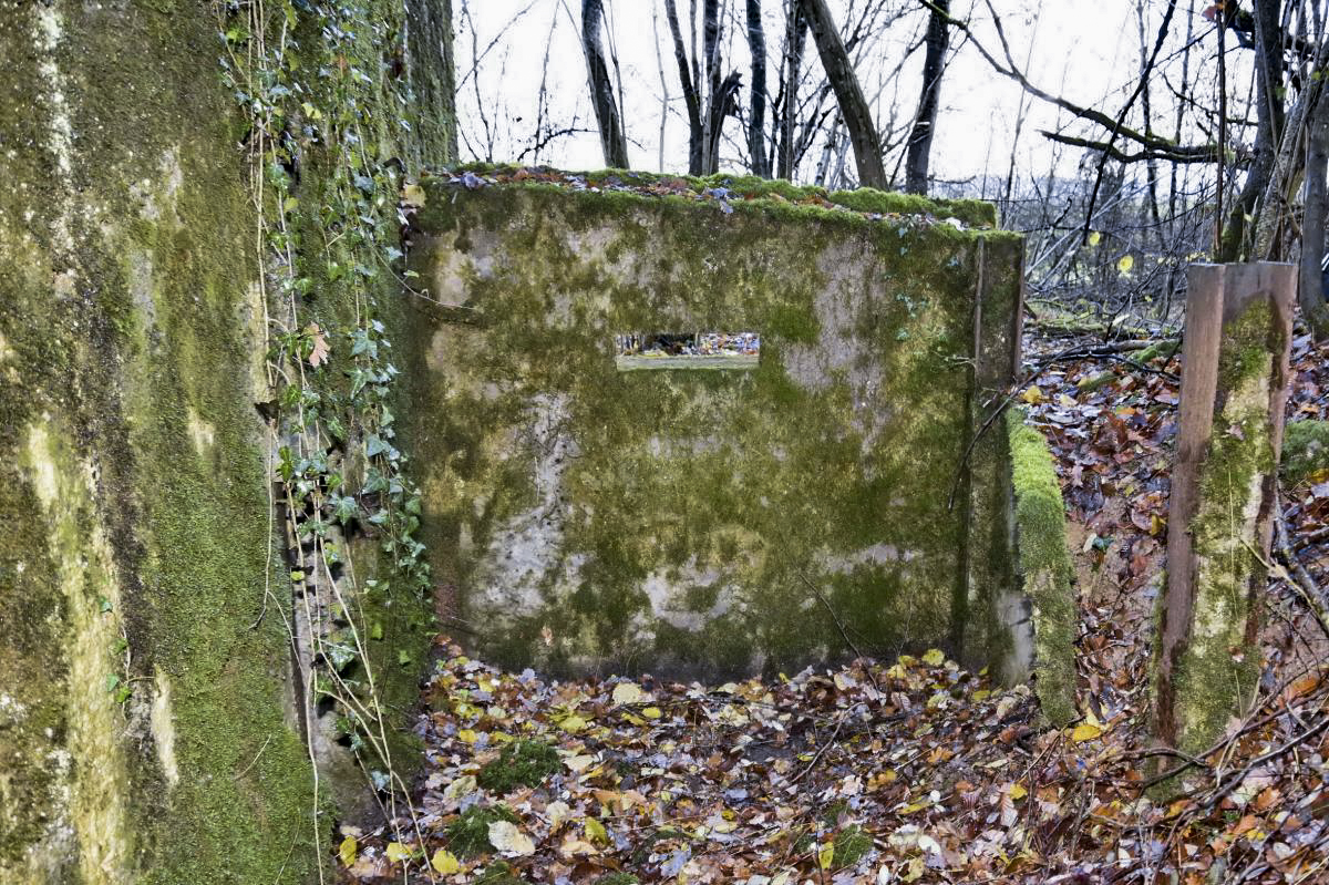 Ligne Maginot - CB280 - RETTELBOURG 2 - (Blockhaus pour arme infanterie) - Façade de l'entrée - D.Froehly