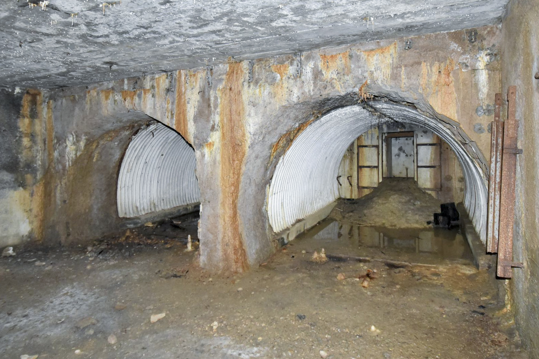 Ligne Maginot - SAINTE MARIE (168° RIF - 70° RAMF) - (PC de Sous-Secteur) - PC
Les alvéoles vues depuis l'extension - knapp ludovic