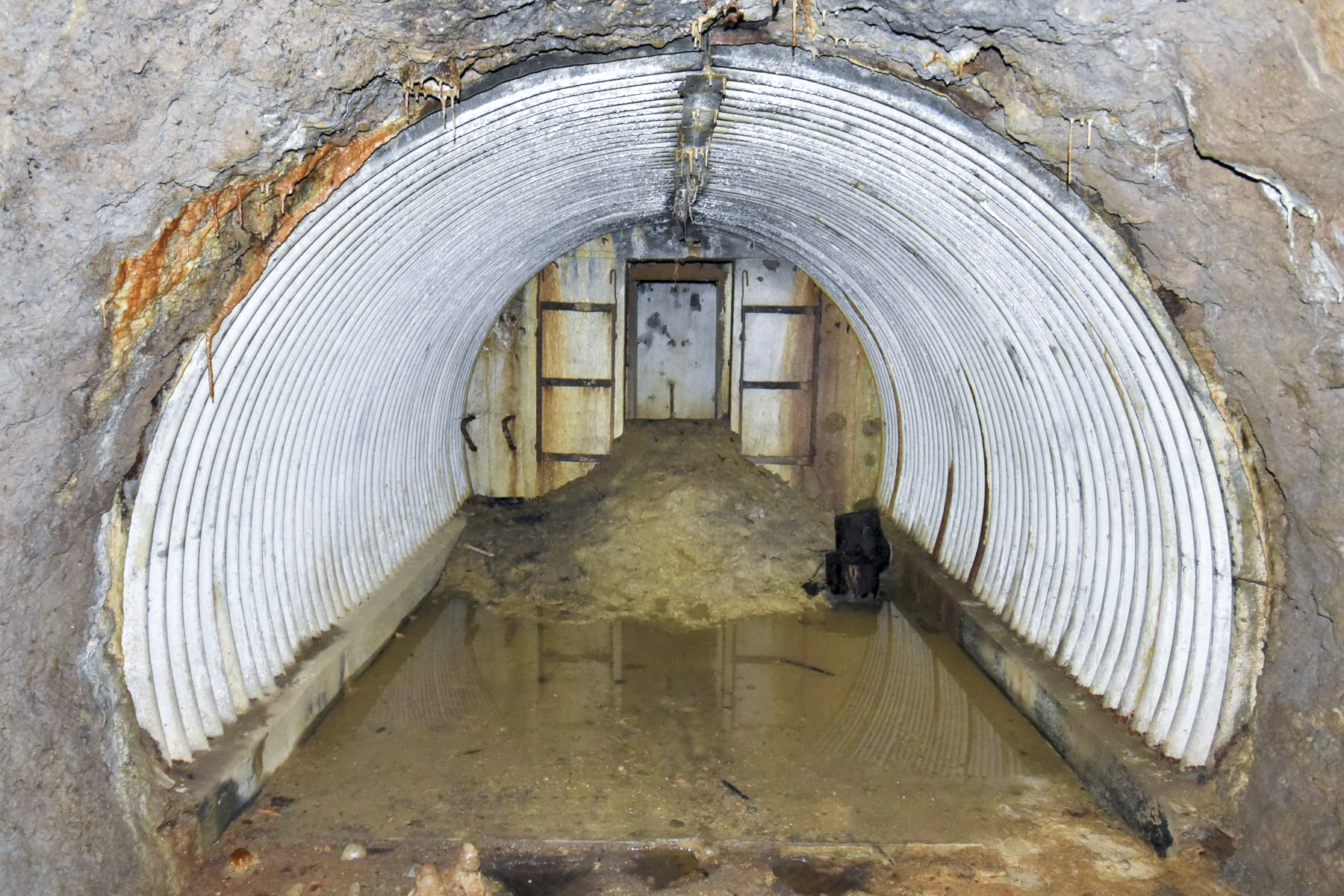 Ligne Maginot - SAINTE MARIE (168° RIF - 70° RAMF) - (PC de Sous-Secteur) - PC
L'une des alvéoles vue depuis l'extension - knapp ludovic