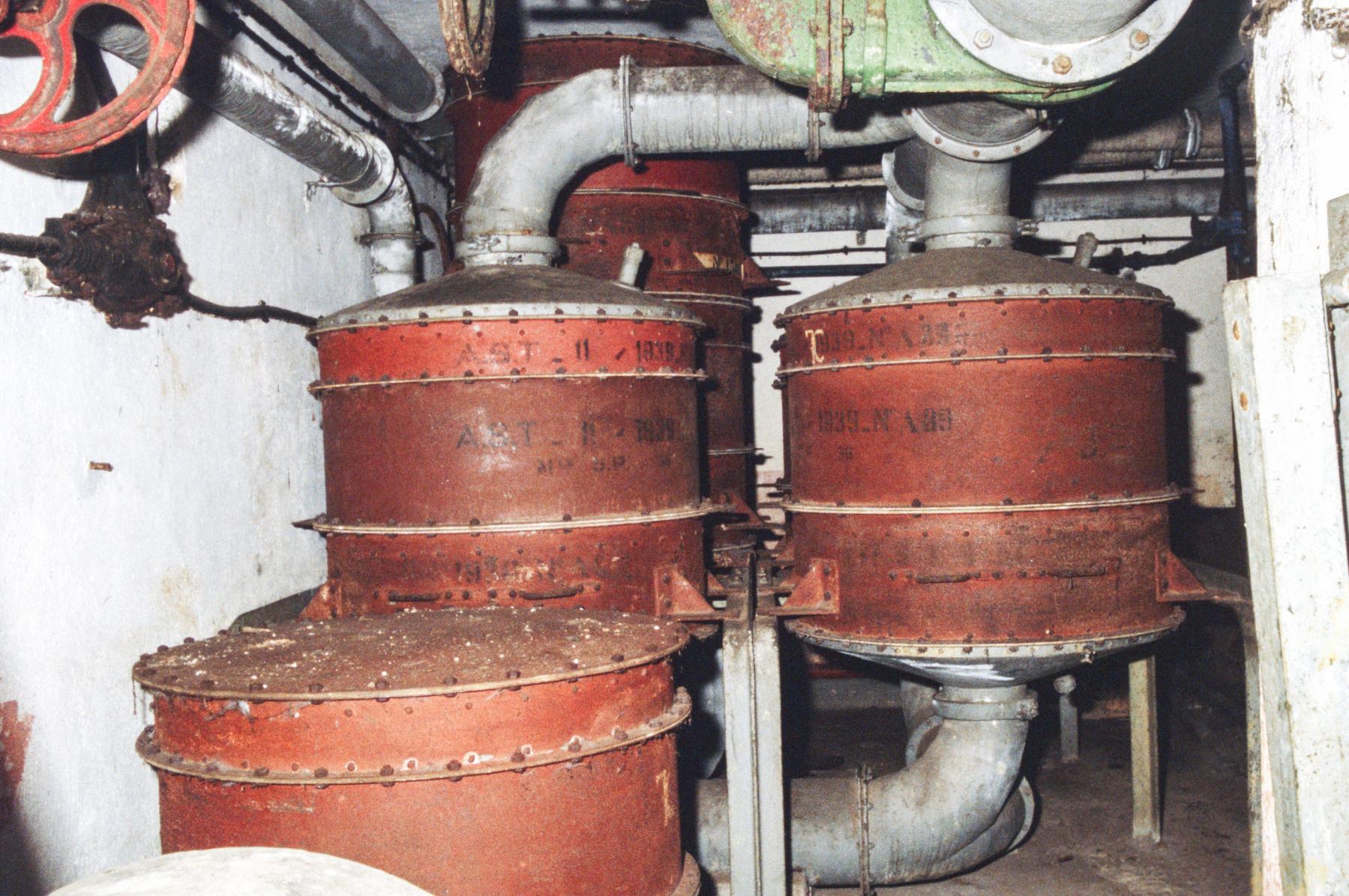 Ligne Maginot - COUME ANNEXE NORD - A30 - (Ouvrage d'infanterie) - Les filtres - MANSUY Michel