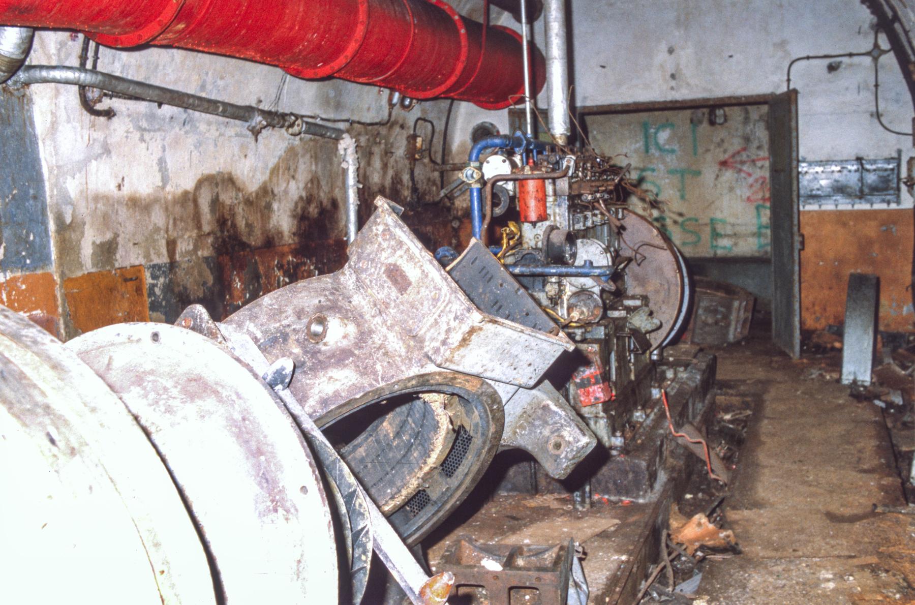 Ligne Maginot - COUME ANNEXE SUD - A32 - (Ouvrage d'infanterie) - L'usine électrique - MANSUY Michel