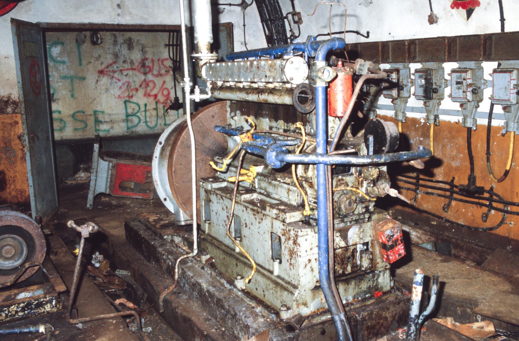 Ligne Maginot - COUME ANNEXE SUD - A32 - (Ouvrage d'infanterie) - L'usine électrique - MANSUY Michel