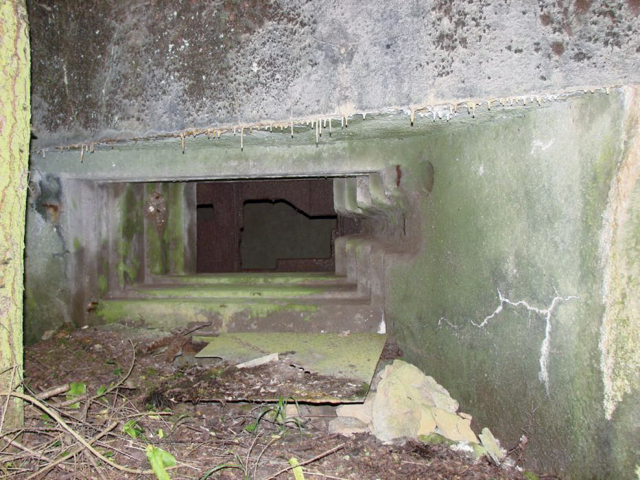Ligne Maginot - CB2BIS - (Blockhaus pour canon) - Créneau du canon de 47mm - Schnoupf