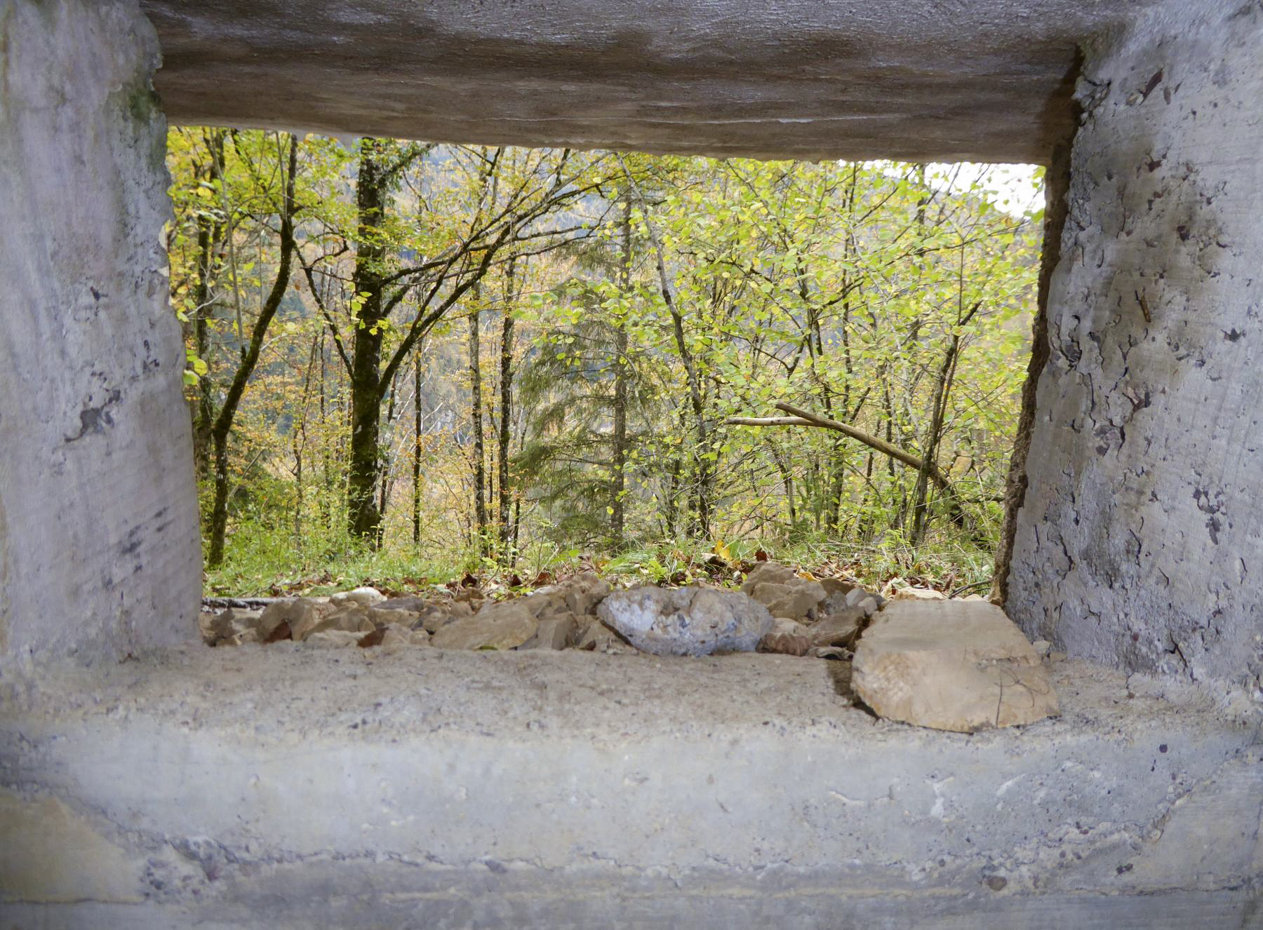 Ligne Maginot - CHARMAUVILLERS - (Blockhaus pour canon) - Créneau AC de 25mm - François VILLARS