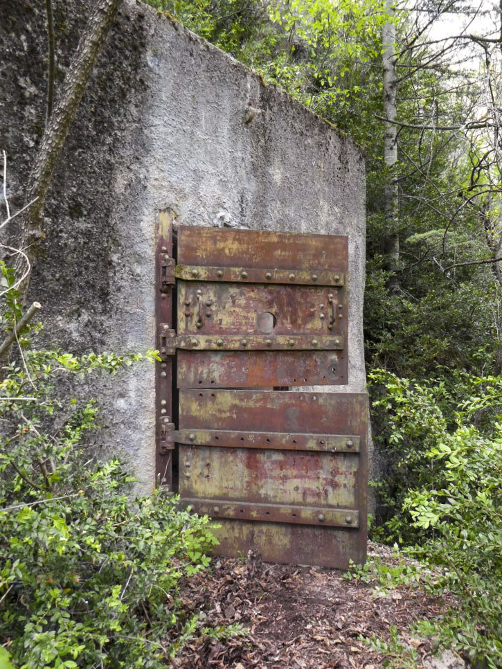 Ligne Maginot - CASTEL VIEIL - (Ouvrage d'infanterie) - Bloc 1
Entrée Sud - ELLENA-CUNY