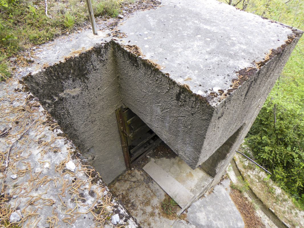 Ligne Maginot - CASTEL VIEIL - (Ouvrage d'infanterie) - Bloc 2
Entrée Nord - ELLENA-CUNY