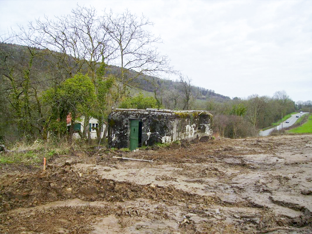 Ligne Maginot - CONTZ LES BAINS 1 (POSTE AVANCé GRM) - (Poste GRM - Maison Forte) - Après dégagement - Georges MARESCAUX