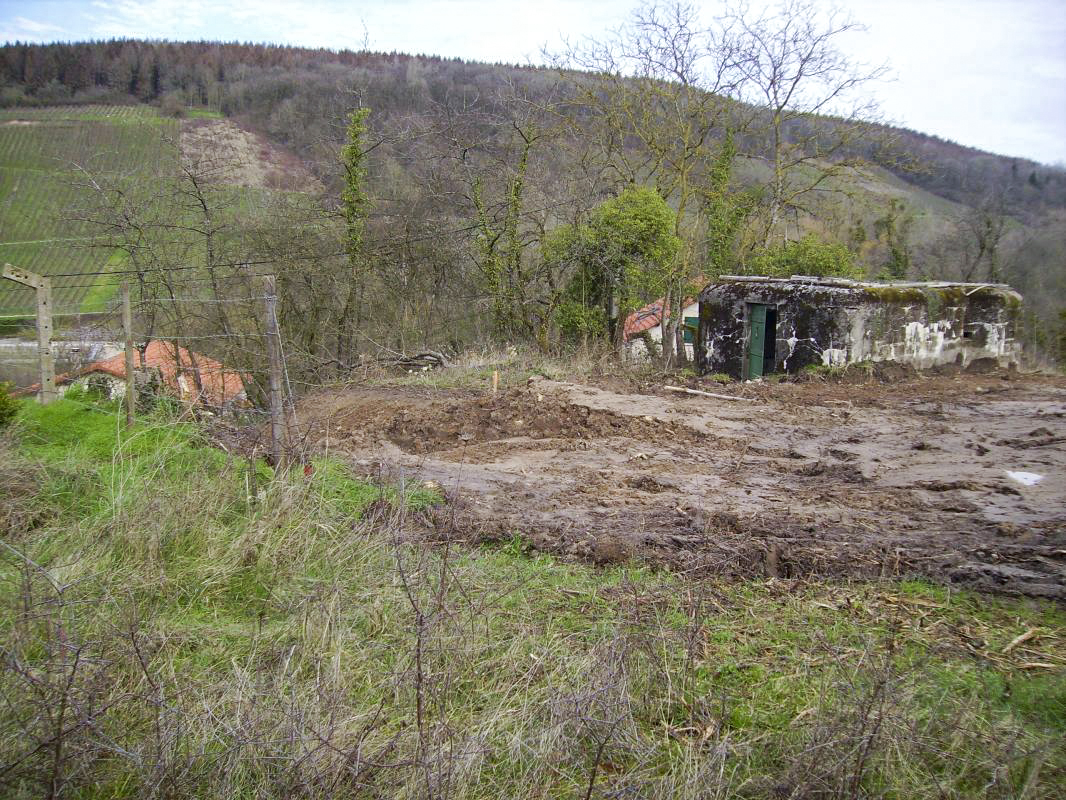 Ligne Maginot - CONTZ LES BAINS 1 (POSTE AVANCé GRM) - (Poste GRM - Maison Forte) - Reste de la clôture militaire - Georges MARESCAUX