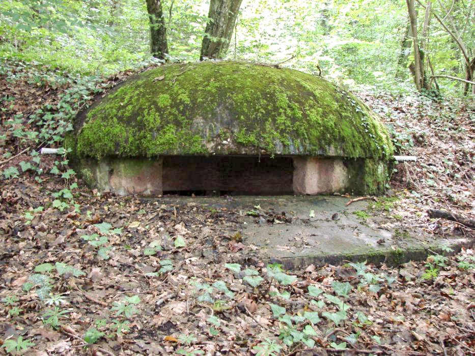 Ligne Maginot - CT16 - (Cuve pour arme d'infanterie) - Vue de face - Schnoupf