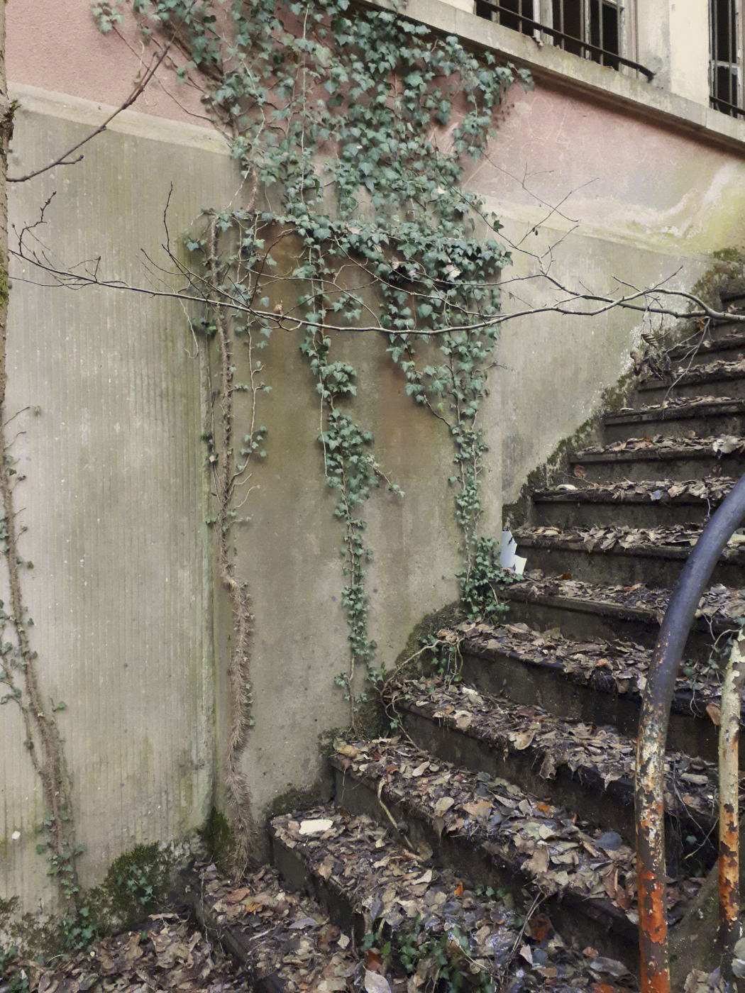 Ligne Maginot - LEMBACH - (Camp de sureté) - Créneau muré au pied de l'escalier de l'aile droite - Gregory Fuchs
