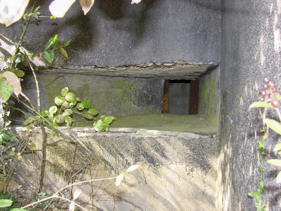 Ligne Maginot - BB10 - (Blockhaus pour canon) - Créneau FM. - Schnoupf