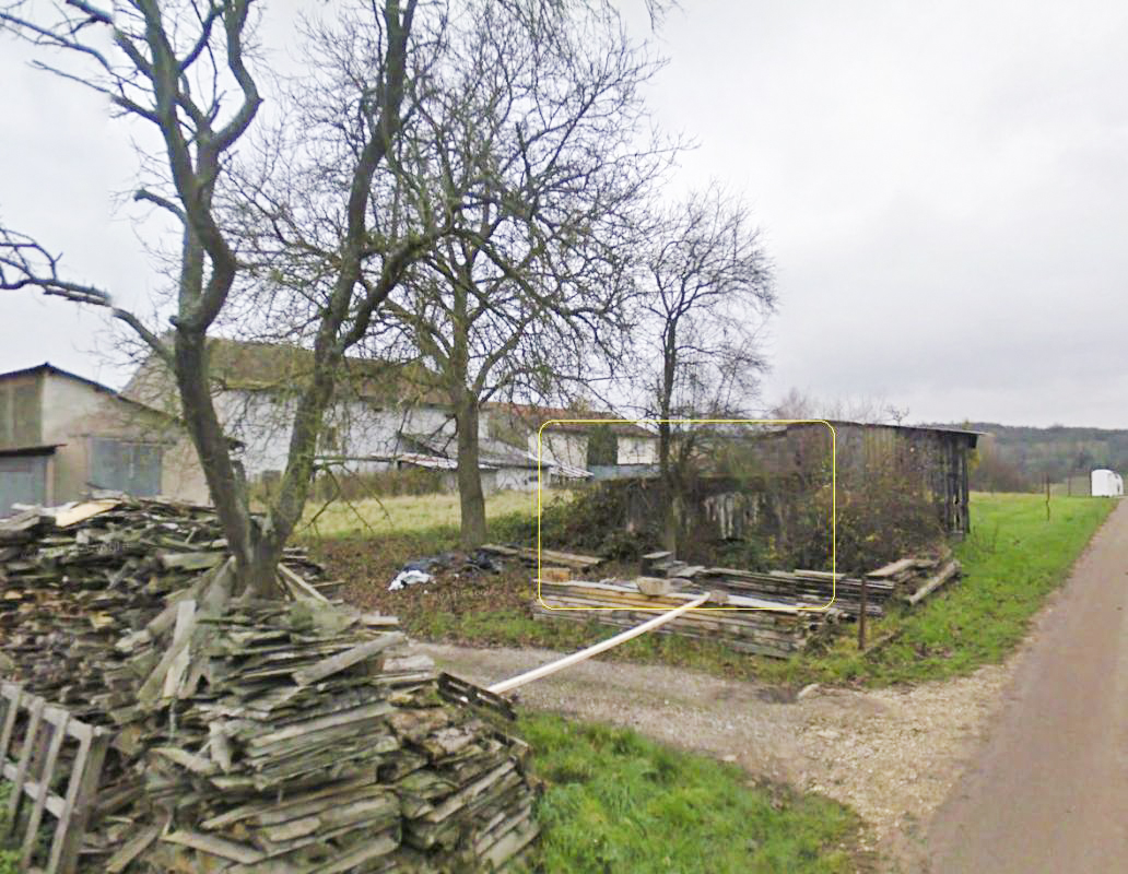 Ligne Maginot - BB345 - EBERSVILLER NORD - (Blockhaus pour canon) -  - Google StreetView