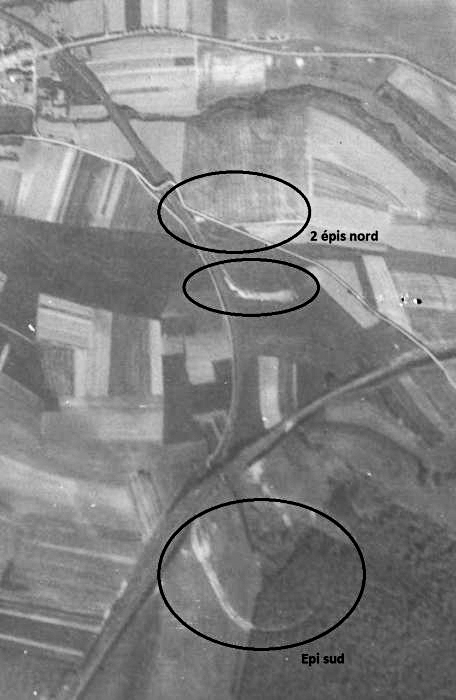 Ligne Maginot - HOMBOURG-BUDANGE - (Position ALVF) -  - IGN - Géoportail 1948