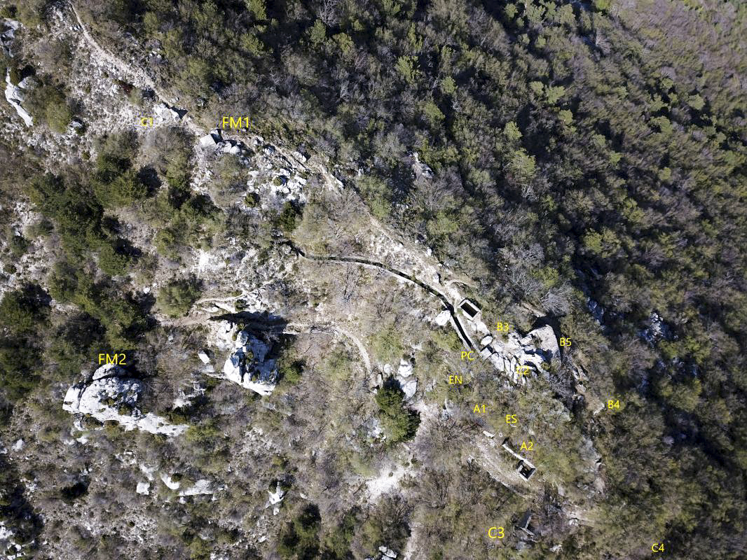 Ligne Maginot - PIERRE POINTUE - (Ouvrage d'infanterie) -  - ELLENA - CUNY