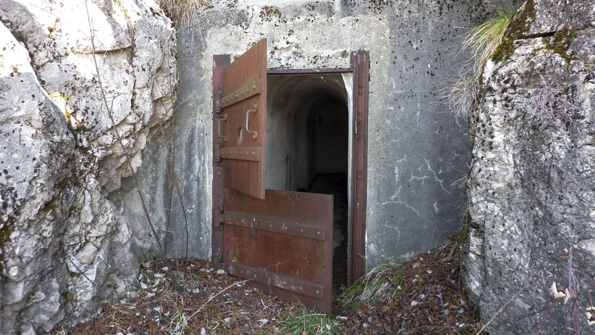 Ligne Maginot - PIERRE POINTUE - (Ouvrage d'infanterie) - Entrée Nord - ELLENA - CUNY