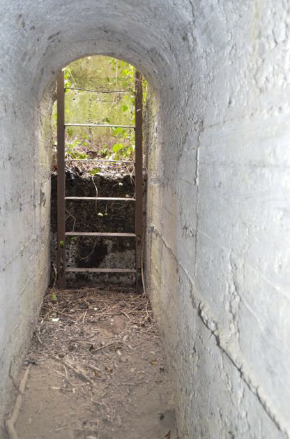 Ligne Maginot - T768 - PA DU LINSENBERG 2 - (Cuve pour arme d'infanterie) - Couloir vers tourelle - D. Froehly