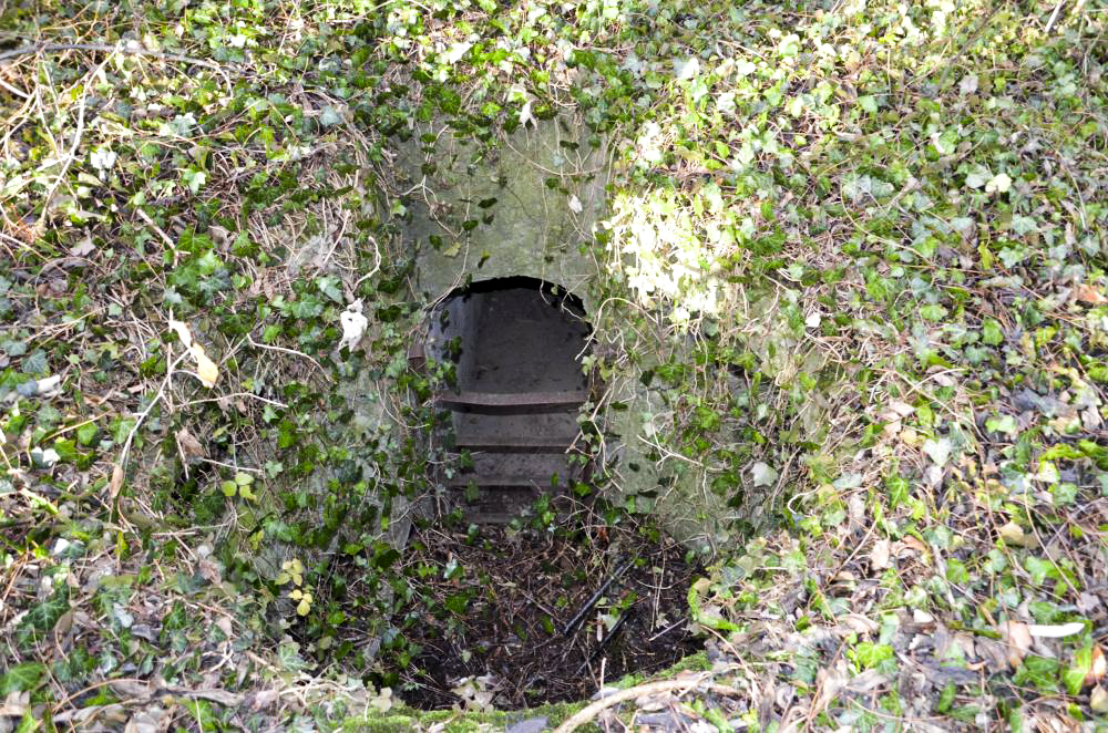 Ligne Maginot - T768 - PA DU LINSENBERG 2 - (Cuve pour arme d'infanterie) - Encuvement  pour la tourelle démontable - D. Froehly