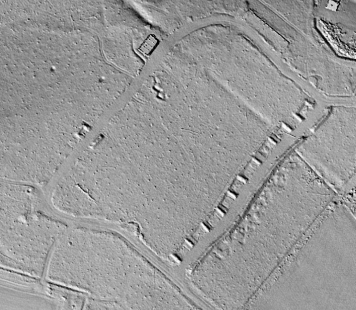 Ligne Maginot - JUNGWALD - (Dépôt de Munitions) - Vue lidar du dépôt de munitions - Jean-Michel Jolas