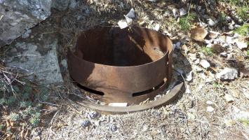 Ligne Maginot - BAISSE DE SCUVION - (Ouvrage d'infanterie) - Bloc 2
La cloche d'observation