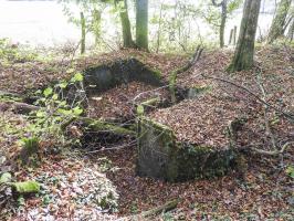 Ligne Maginot - KAISERWALD 2 - (Cuve pour arme d'infanterie) - Les restes de la cuve d'infanterie.