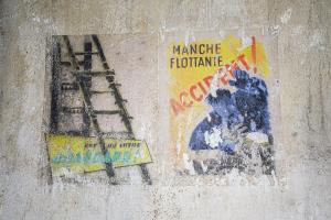 Ligne Maginot - BOVENBERG - A27 - (Ouvrage d'infanterie) - Affiches près de la salle des machines
