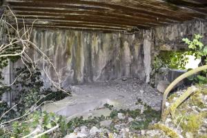 Ligne Maginot - RICHTOLSHEIM 2 - (Blockhaus pour canon) - Vue intérieure.
Plate-forme pour le canon anti-char 