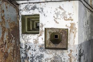 Ligne Maginot - SCHIESSECK - (Ouvrage d'artillerie) - Entrée munitions
Blockhaus intérieur