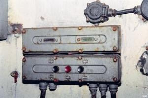 Ligne Maginot - SCHIESSECK - (Ouvrage d'artillerie) - Bloc 4
Systéme de commande de la ventilation, régimes Normal-Gazé
