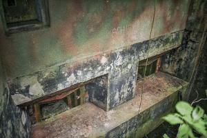 Ligne Maginot - SCHIESSECK - (Ouvrage d'artillerie) - Bloc 4
Les deux créneaux pour mortiers de 81.