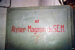 Ligne Maginot - WELSCHHOF - (Ouvrage d'infanterie) - Porte du magasin des electro mecaniciens