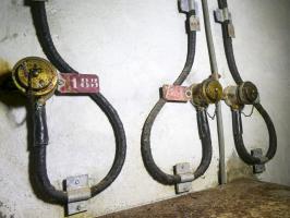 Ligne Maginot - MONT AGEL EST - BLOC 8 - (Observatoire d'artillerie) - Le local téléphone