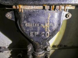 Ligne Maginot - MONT AGEL EST - BLOC 8 - (Observatoire d'artillerie) - L'alimentation électrique