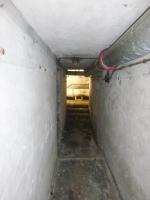 Ligne Maginot - FOUR A CHAUX - FAC - (Ouvrage d'artillerie) - Entrée munitions
Etage inférieure
Couloir de liaison souterrain entre les deux chambres de tir